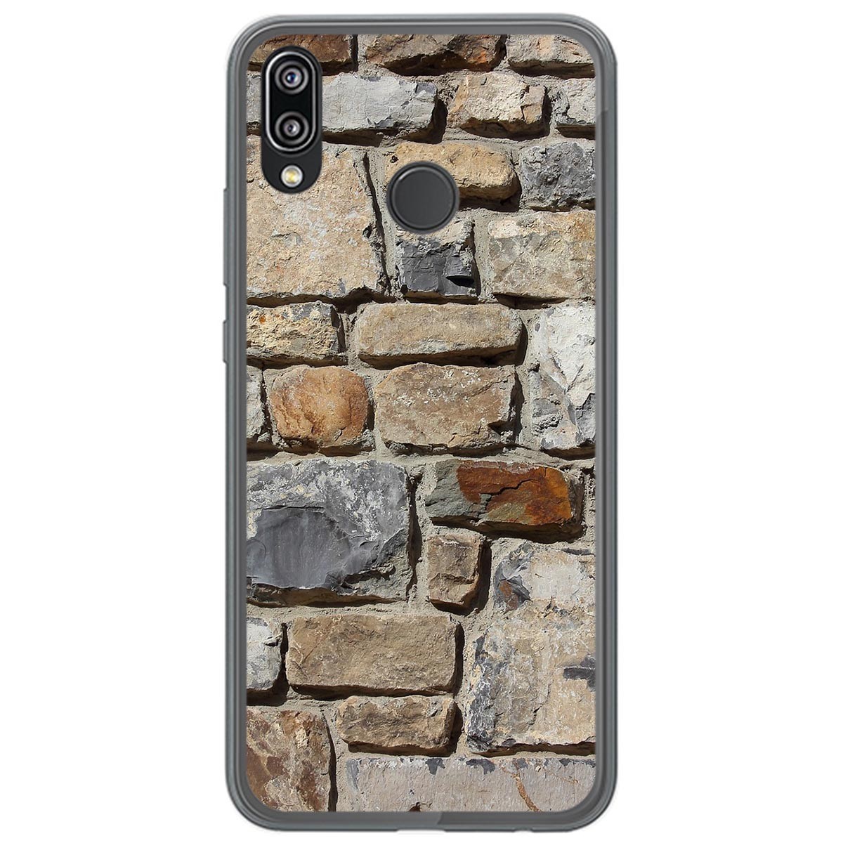 Funda Gel Tpu para Huawei P20 Lite diseño Ladrillo 03 Dibujos