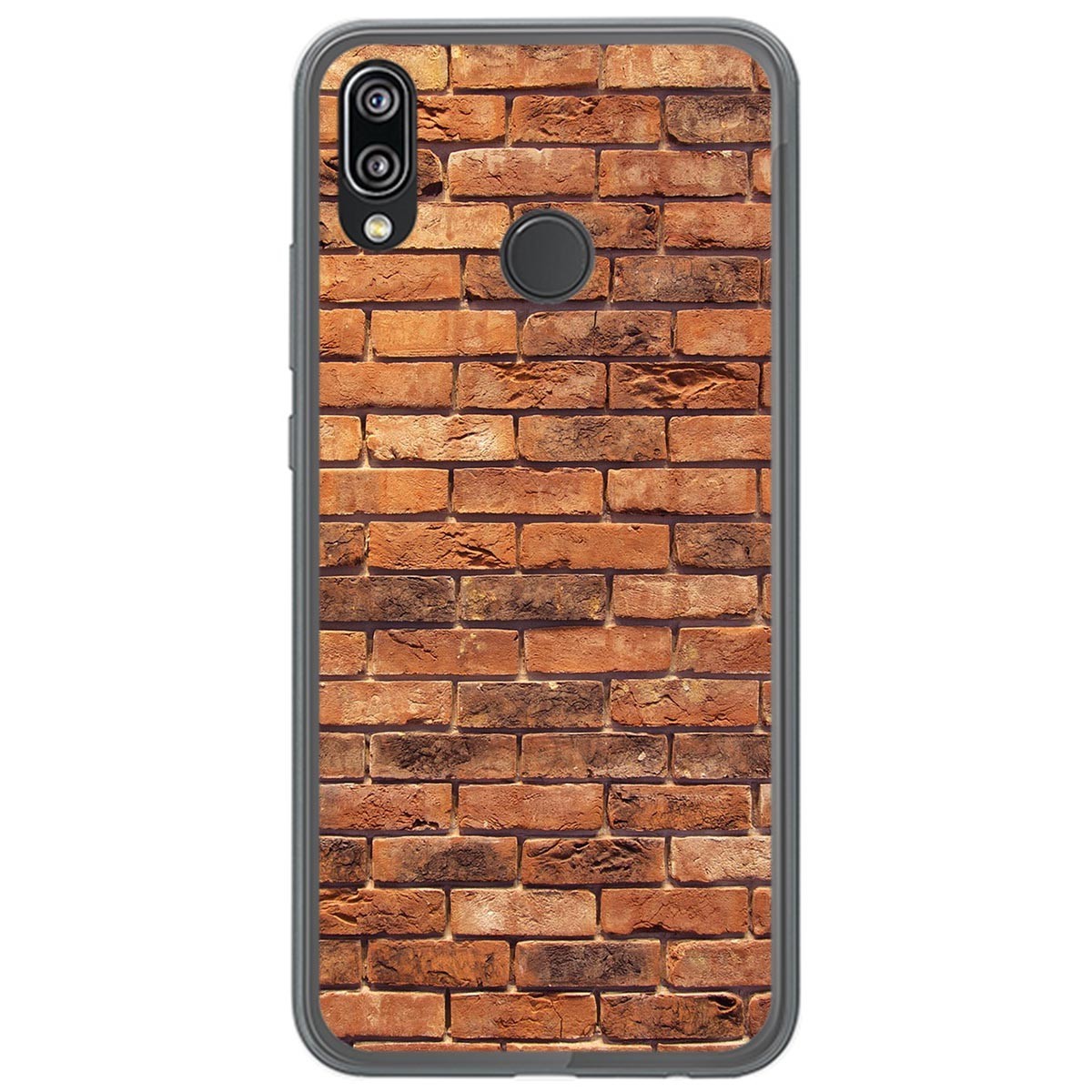 Funda Gel Tpu para Huawei P20 Lite diseño Ladrillo 04 Dibujos