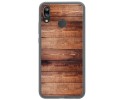 Funda Gel Tpu para Huawei P20 Lite diseño Madera 02 Dibujos