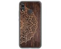 Funda Gel Tpu para Huawei P20 Lite diseño Madera 06 Dibujos