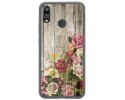 Funda Gel Tpu para Huawei P20 Lite diseño Madera 08 Dibujos