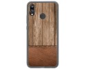 Funda Gel Tpu para Huawei P20 Lite diseño Madera 09 Dibujos