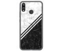 Funda Gel Tpu para Huawei P20 Lite diseño Mármol 01 Dibujos