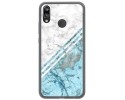 Funda Gel Tpu para Huawei P20 Lite diseño Mármol 02 Dibujos