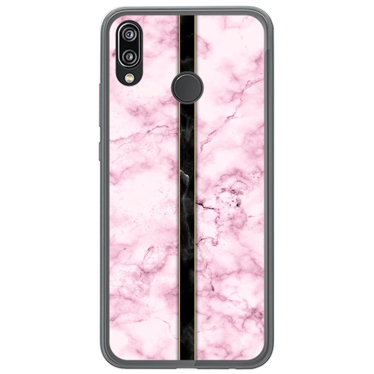 Funda Gel Tpu para Huawei P20 Lite diseño Mármol 04 Dibujos