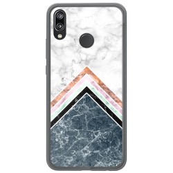 Funda Gel Tpu para Huawei P20 Lite diseño Mármol 05 Dibujos