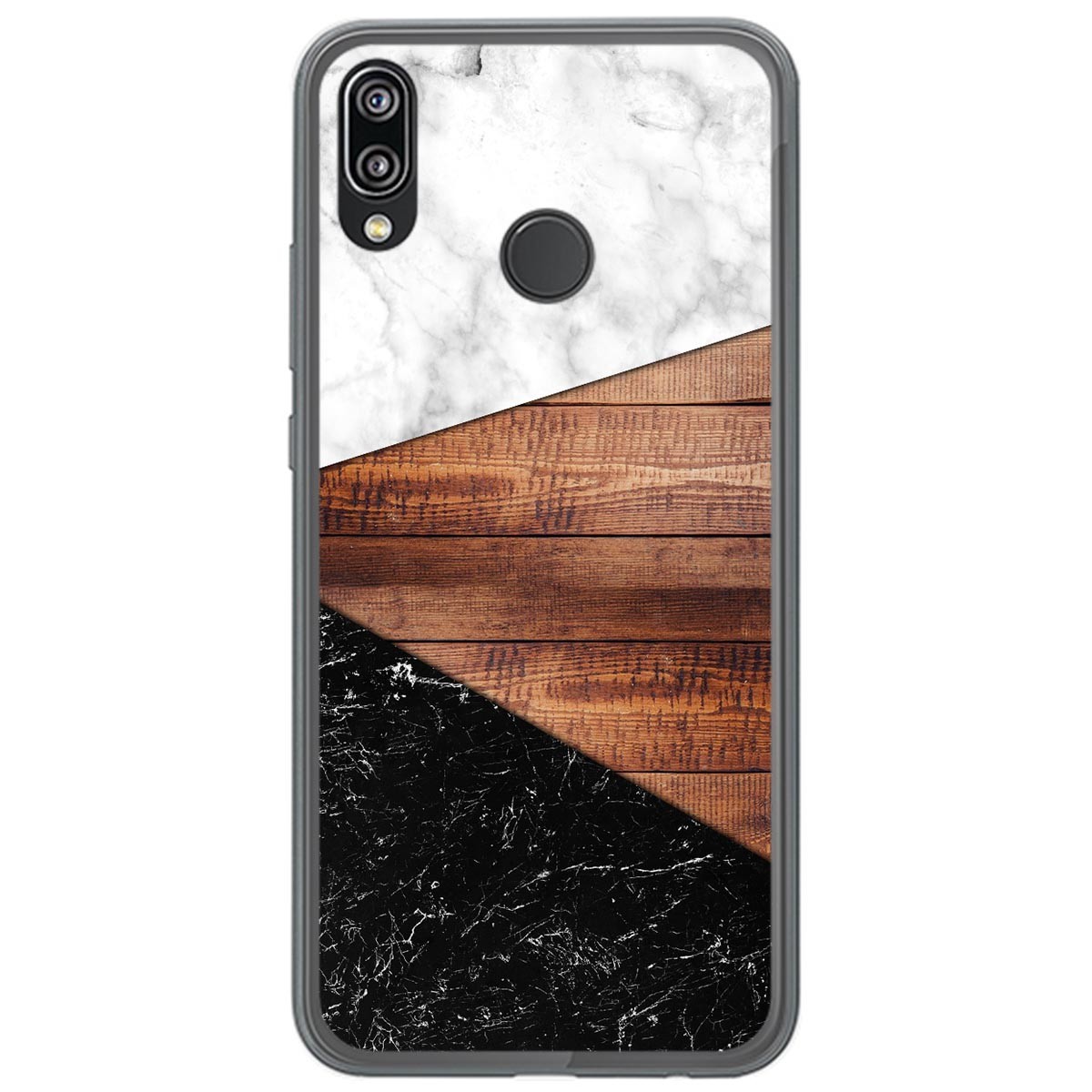 Funda Gel Tpu para Huawei P20 Lite diseño Mármol 11 Dibujos