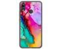 Funda Gel Tpu para Huawei P20 Lite diseño Mármol 15 Dibujos
