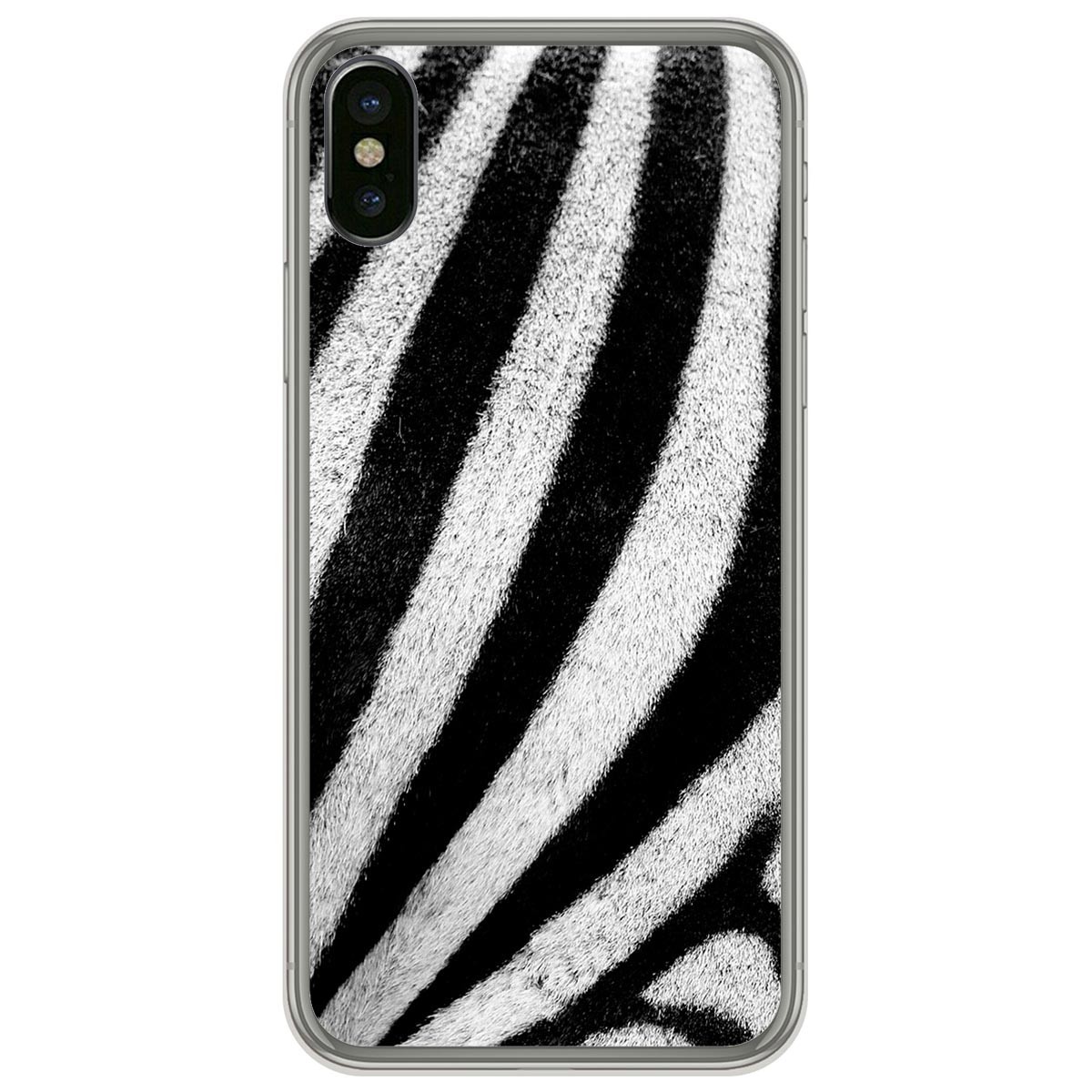 Funda Gel Tpu para Iphone  X / Xs diseño Animal 02 Dibujos