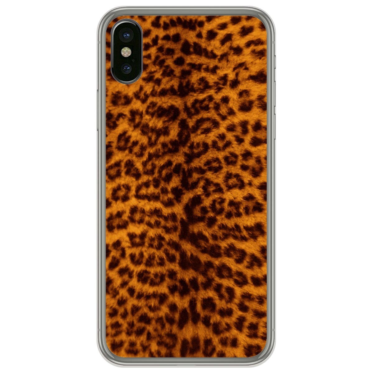Funda Gel Tpu para Iphone  X / Xs diseño Animal 03 Dibujos