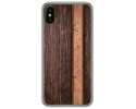 Funda Gel Tpu para Iphone  X / Xs diseño Madera 05 Dibujos