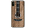 Funda Gel Tpu para Iphone  X / Xs diseño Madera 11 Dibujos