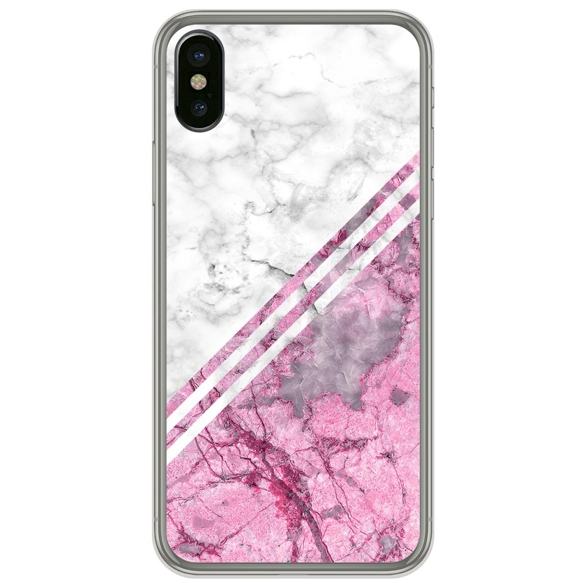 Funda Gel Tpu para Iphone  X / Xs diseño Mármol 03 Dibujos