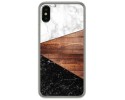 Funda Gel Tpu para Iphone  X / Xs diseño Mármol 11 Dibujos