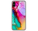 Funda Gel Tpu para Iphone  X / Xs diseño Mármol 15 Dibujos
