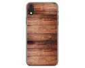 Funda Gel Tpu para Iphone Xr diseño Madera 02 Dibujos