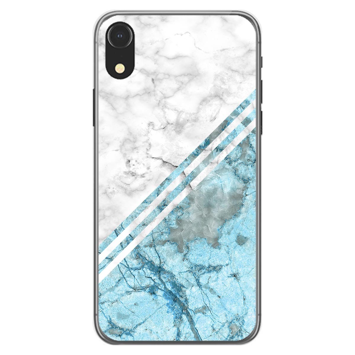 Funda Gel Tpu para Iphone Xr diseño Mármol 02 Dibujos
