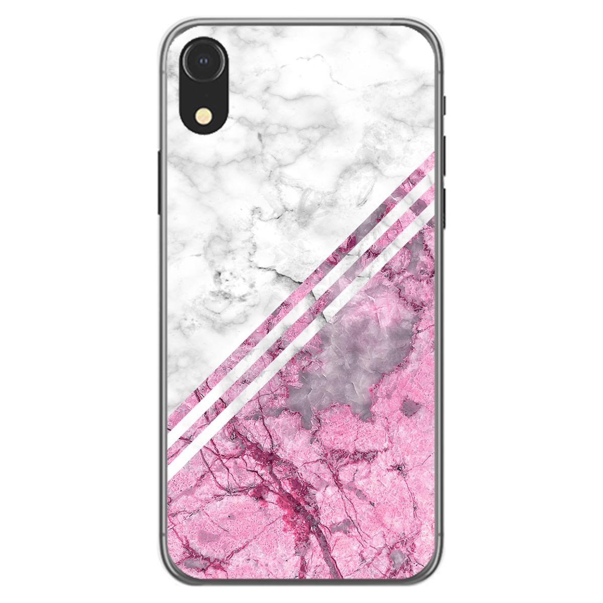 Funda Gel Tpu para Iphone Xr diseño Mármol 03 Dibujos