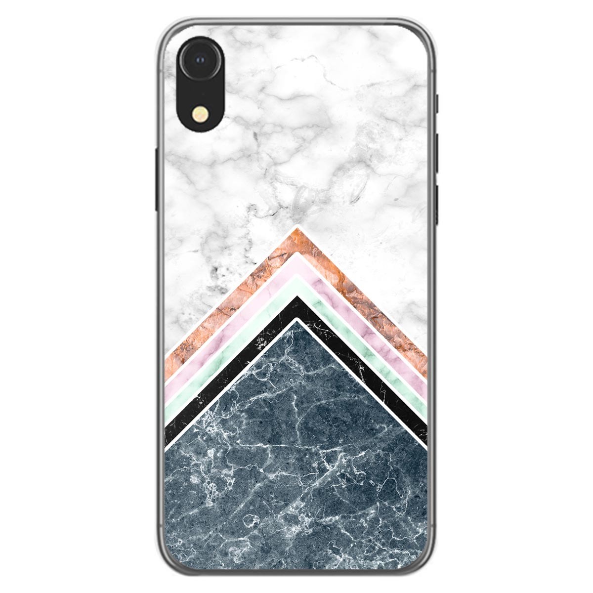 Funda Gel Tpu para Iphone Xr diseño Mármol 05 Dibujos