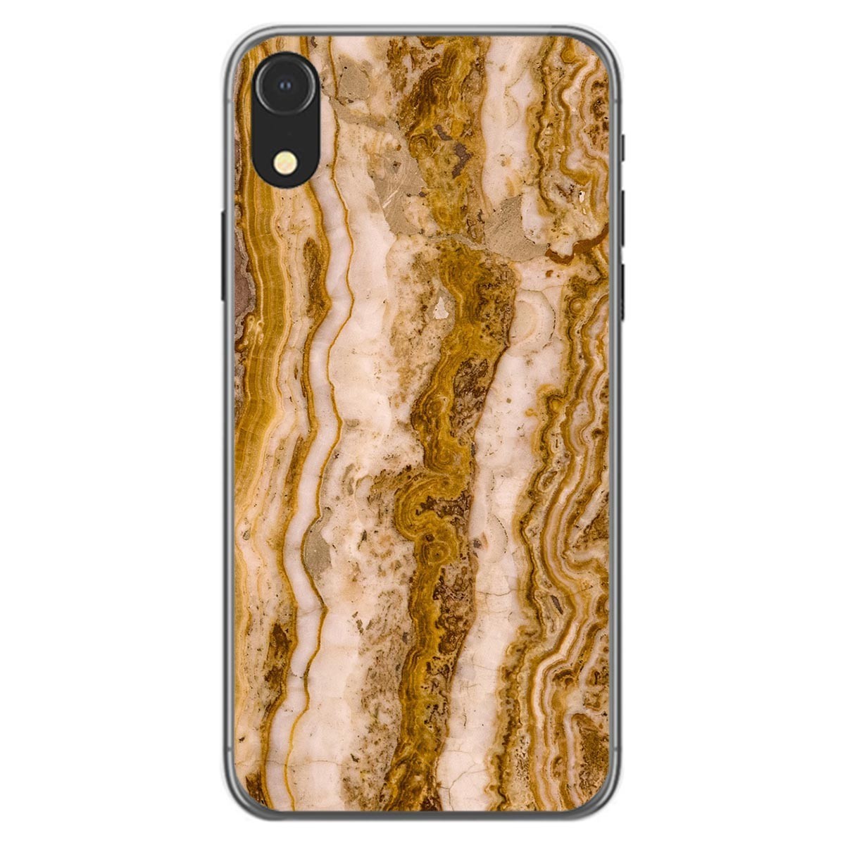 Funda Gel Tpu para Iphone Xr diseño Mármol 10 Dibujos