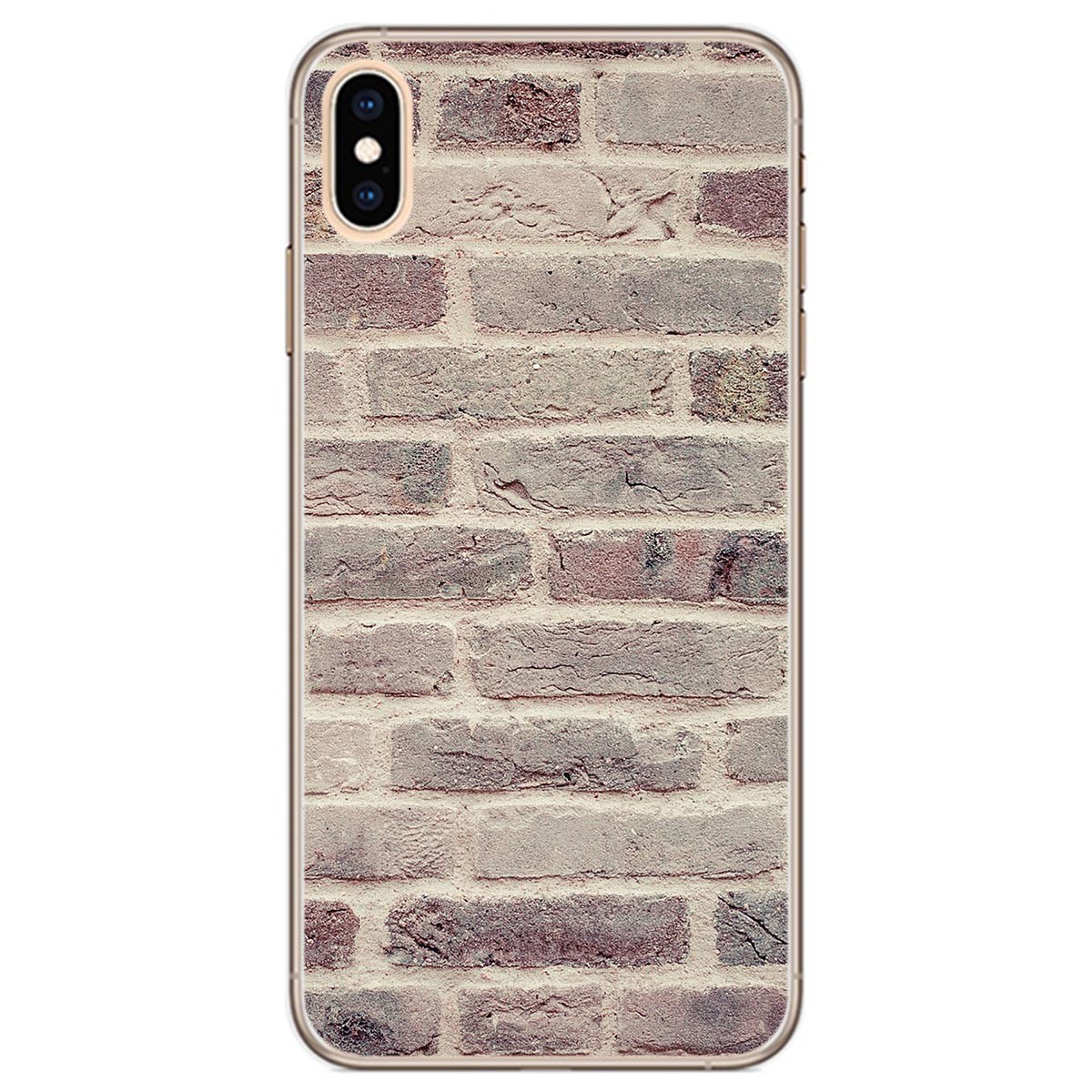 Funda Gel Tpu para Iphone Xs Max diseño Ladrillo 01 Dibujos