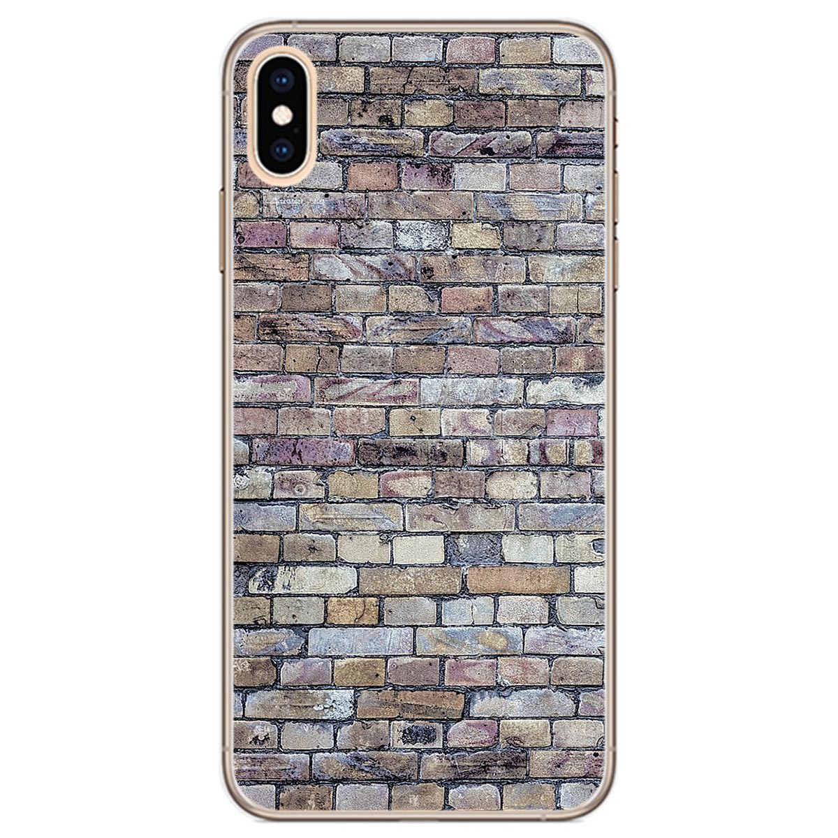 Funda Gel Tpu para Iphone Xs Max diseño Ladrillo 02 Dibujos