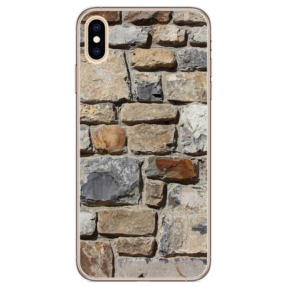 Funda Gel Tpu para Iphone Xs Max diseño Ladrillo 03 Dibujos