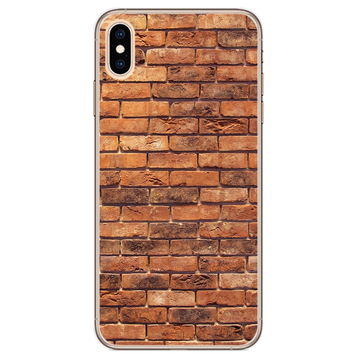 Funda Gel Tpu para Iphone Xs Max diseño Ladrillo 04 Dibujos