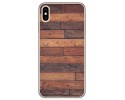 Funda Gel Tpu para Iphone Xs Max diseño Madera 03 Dibujos