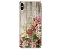 Funda Gel Tpu para Iphone Xs Max diseño Madera 08 Dibujos