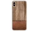 Funda Gel Tpu para Iphone Xs Max diseño Madera 09 Dibujos