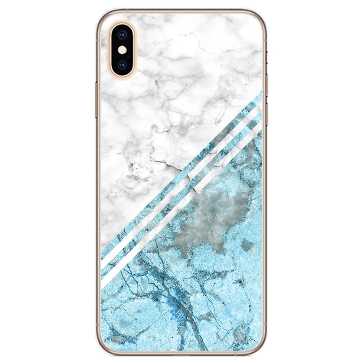 Funda Gel Tpu para Iphone Xs Max diseño Mármol 02 Dibujos
