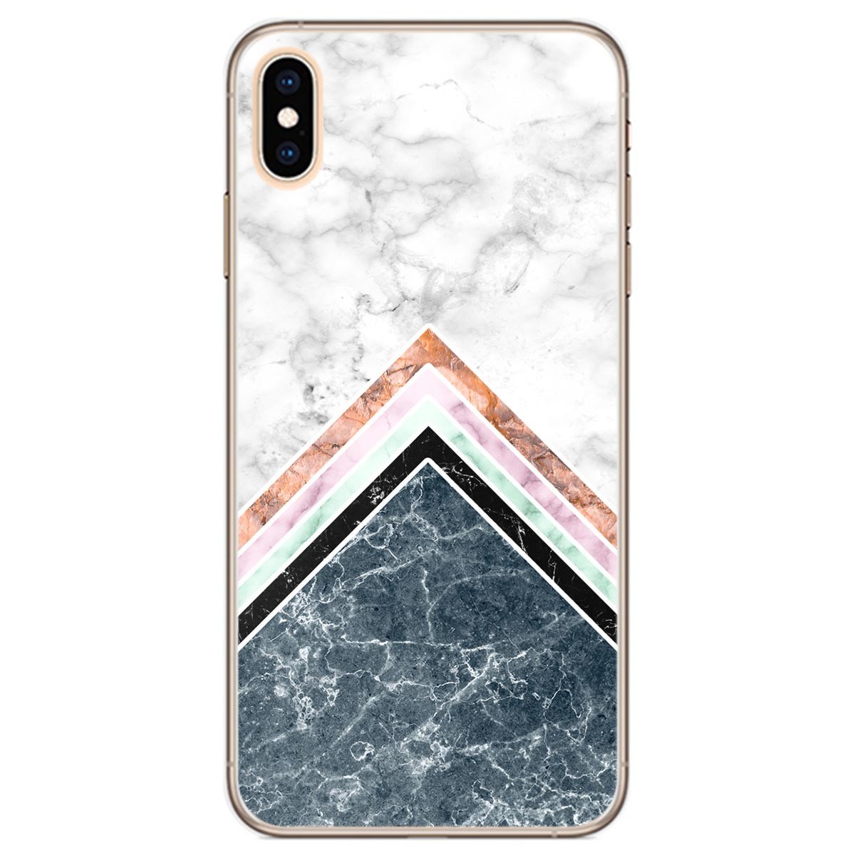Funda Gel Tpu para Iphone Xs Max diseño Mármol 05 Dibujos