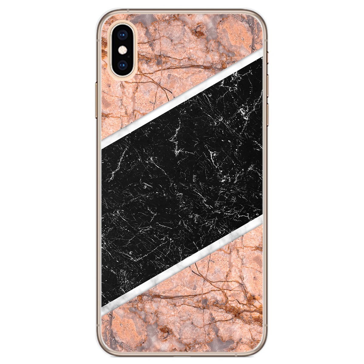 Funda Gel Tpu para Iphone Xs Max diseño Mármol 07 Dibujos
