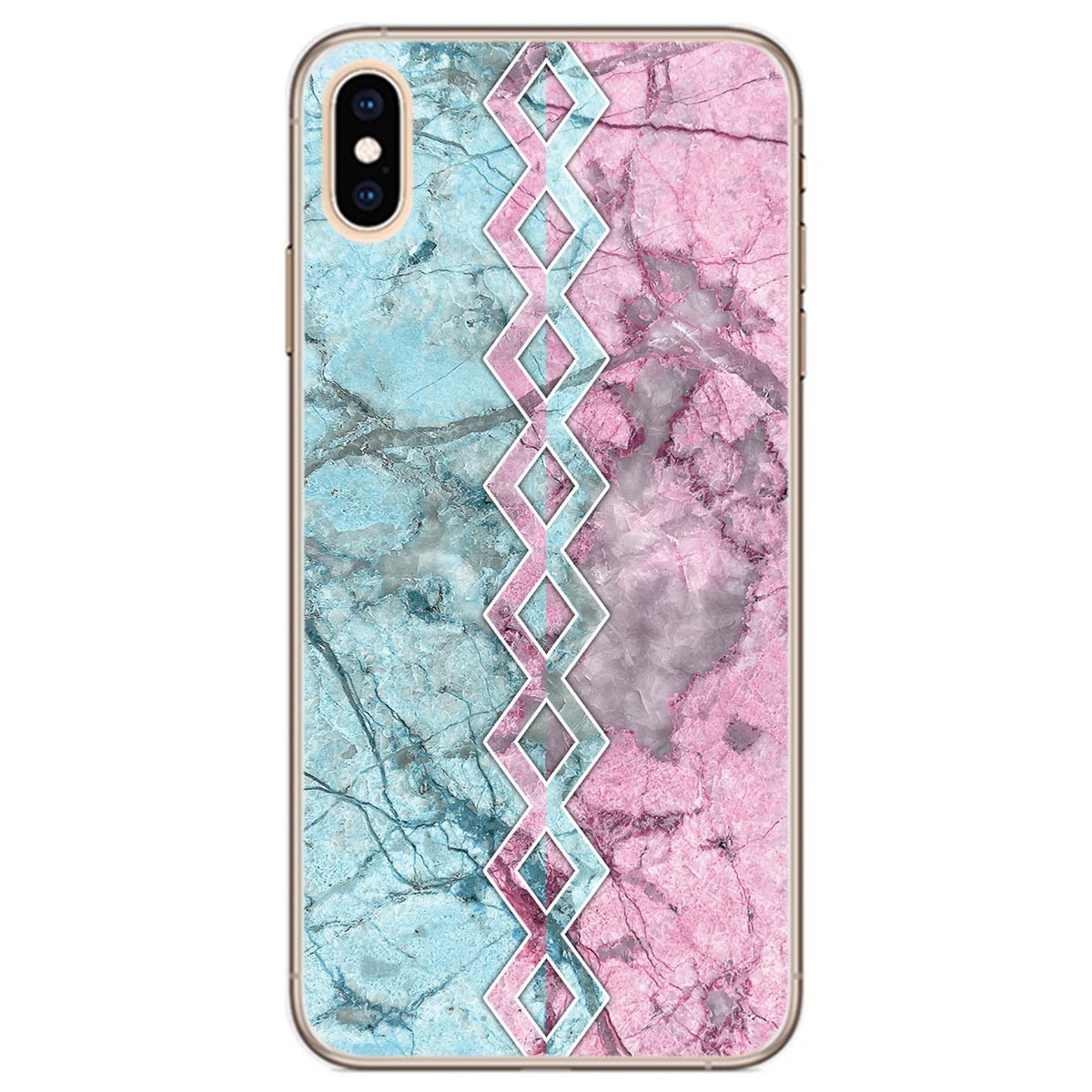 Funda Gel Tpu para Iphone Xs Max diseño Mármol 08 Dibujos