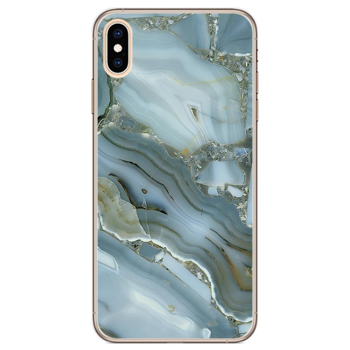 Funda Gel Tpu para Iphone Xs Max diseño Mármol 09 Dibujos