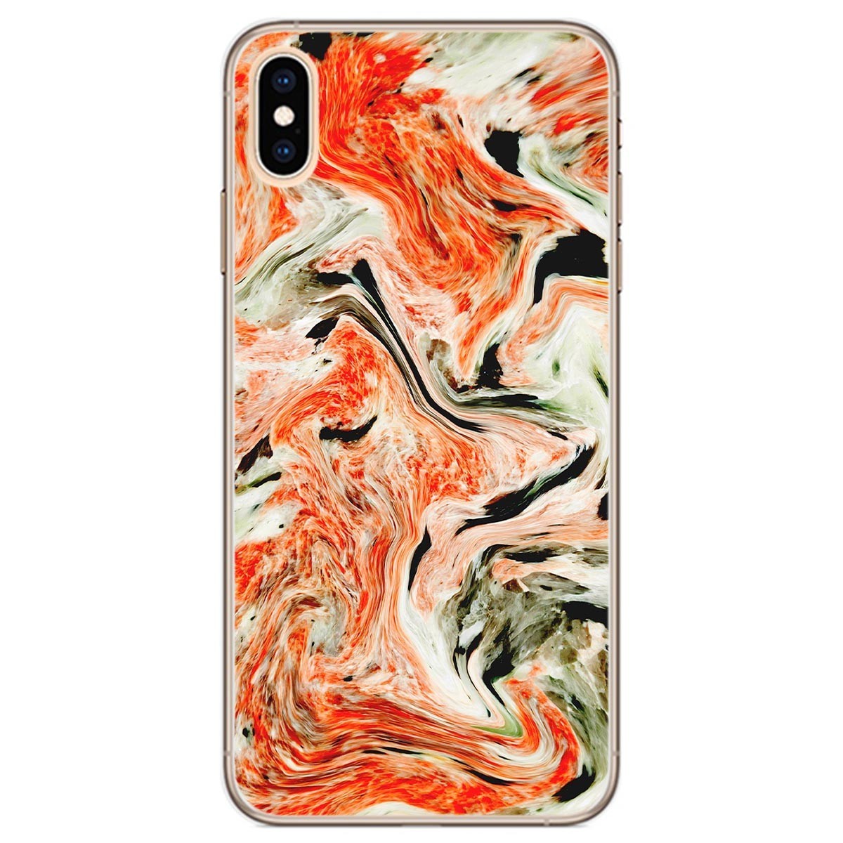 Funda Gel Tpu para Iphone Xs Max diseño Mármol 12 Dibujos