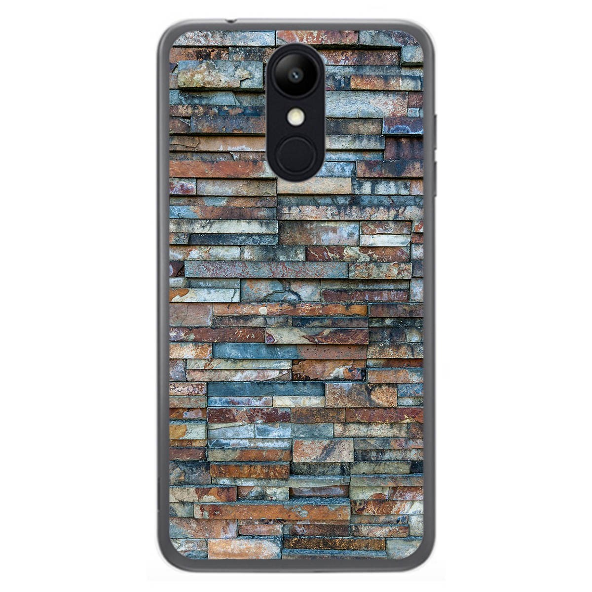 Funda Gel Tpu para Lg K9 diseño Ladrillo 05 Dibujos