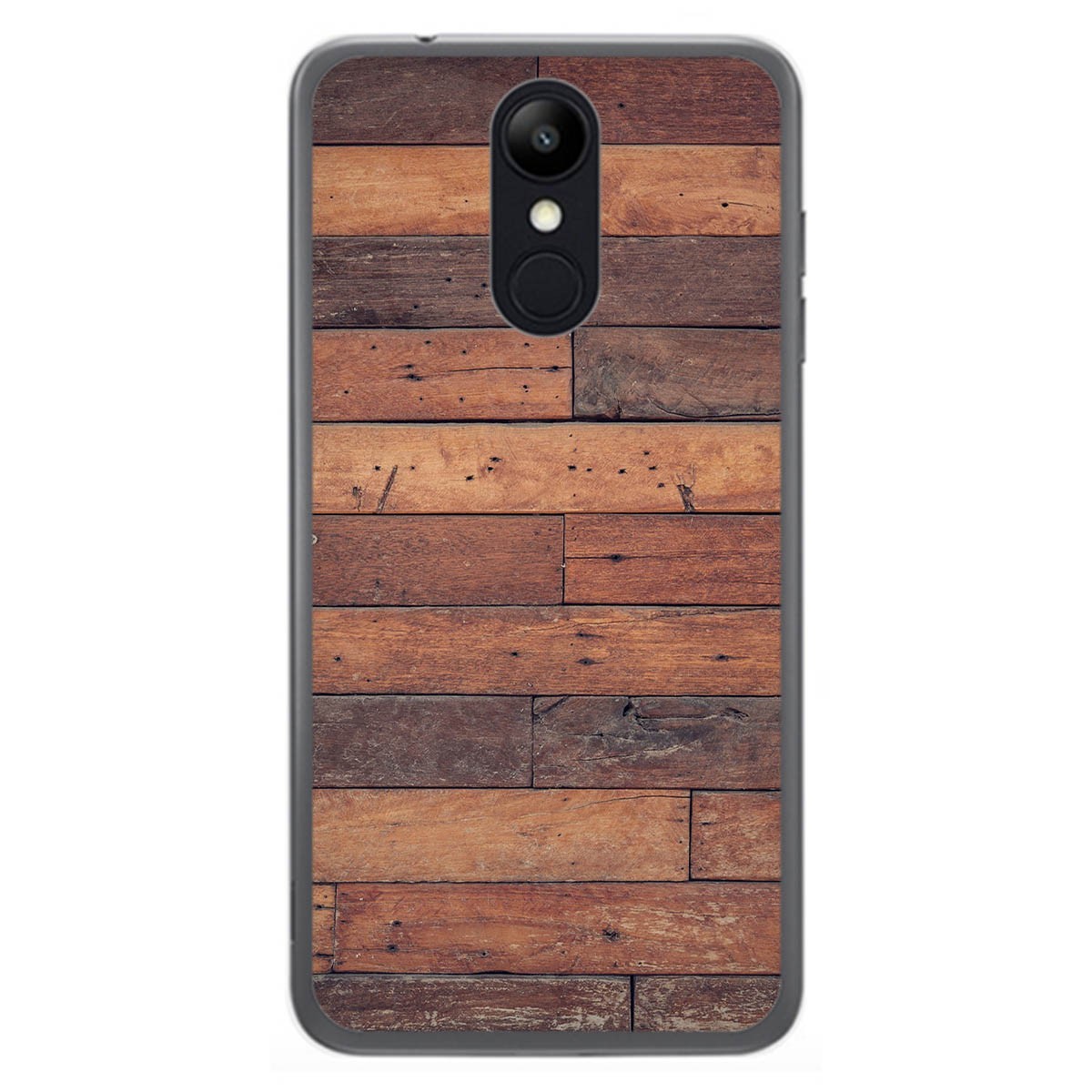 Funda Gel Tpu para Lg K9 diseño Madera 03 Dibujos