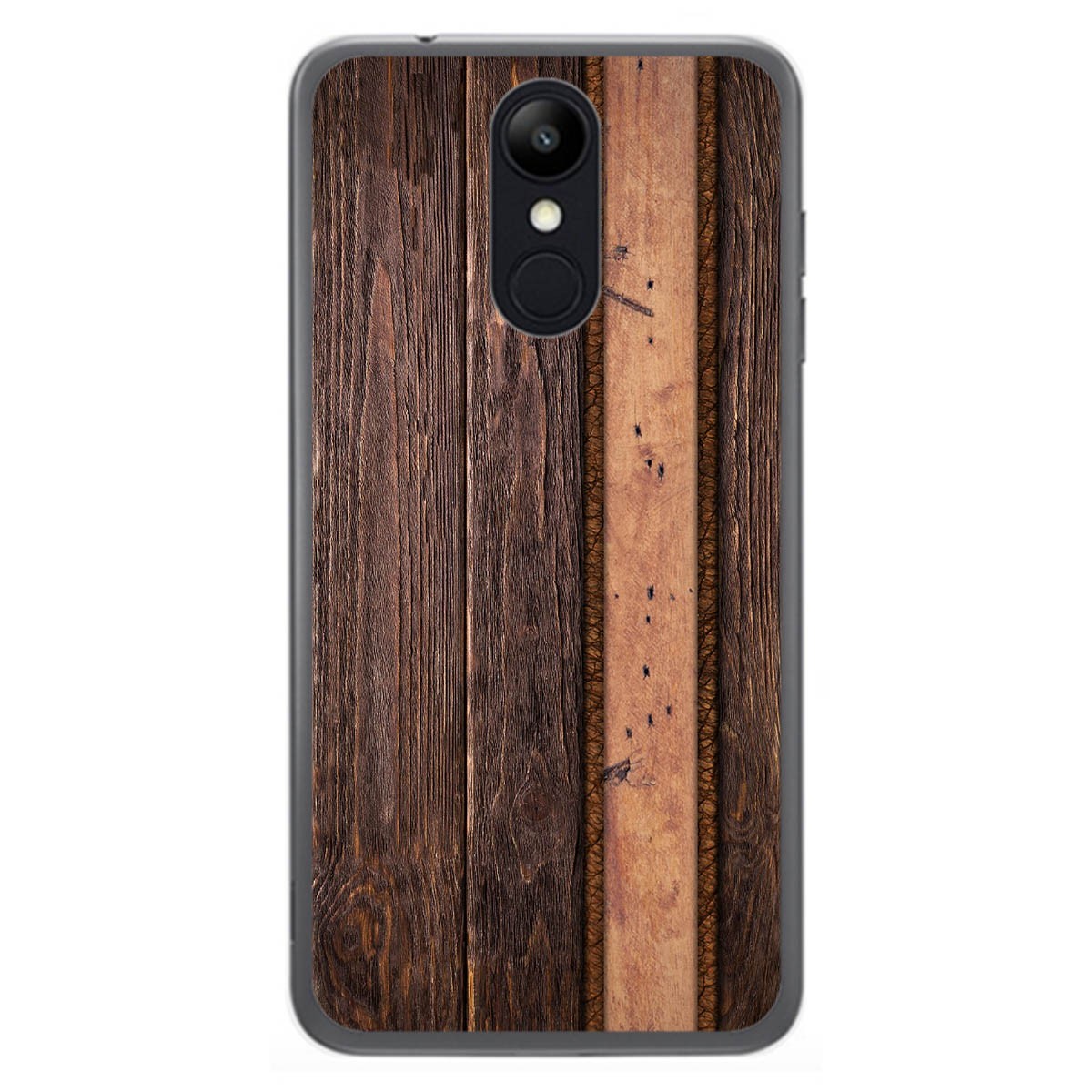 Funda Gel Tpu para Lg K9 diseño Madera 05 Dibujos