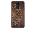 Funda Gel Tpu para Lg K9 diseño Madera 06 Dibujos
