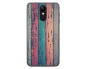 Funda Gel Tpu para Lg K9 diseño Madera 10 Dibujos