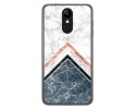 Funda Gel Tpu para Lg K9 diseño Mármol 05 Dibujos