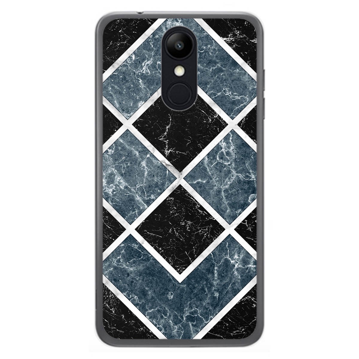 Funda Gel Tpu para Lg K9 diseño Mármol 06 Dibujos