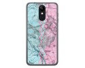 Funda Gel Tpu para Lg K9 diseño Mármol 08 Dibujos
