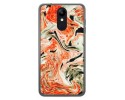 Funda Gel Tpu para Lg K9 diseño Mármol 12 Dibujos