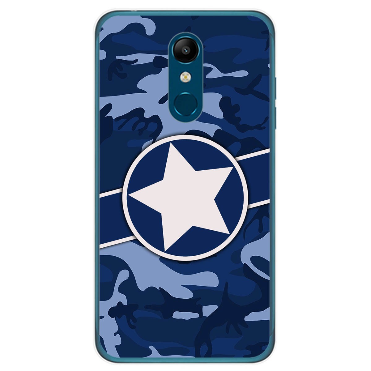 Funda Gel Tpu para Lg K11 diseño Camuflaje 03 Dibujos