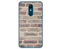 Funda Gel Tpu para Lg K11 diseño Ladrillo 01 Dibujos