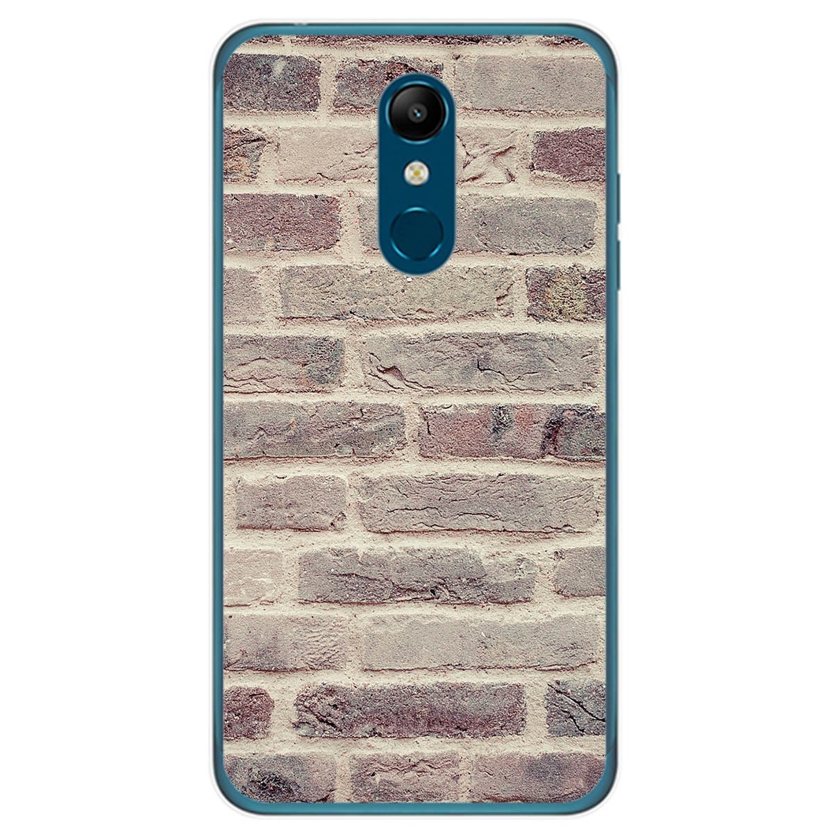 Funda Gel Tpu para Lg K11 diseño Ladrillo 01 Dibujos