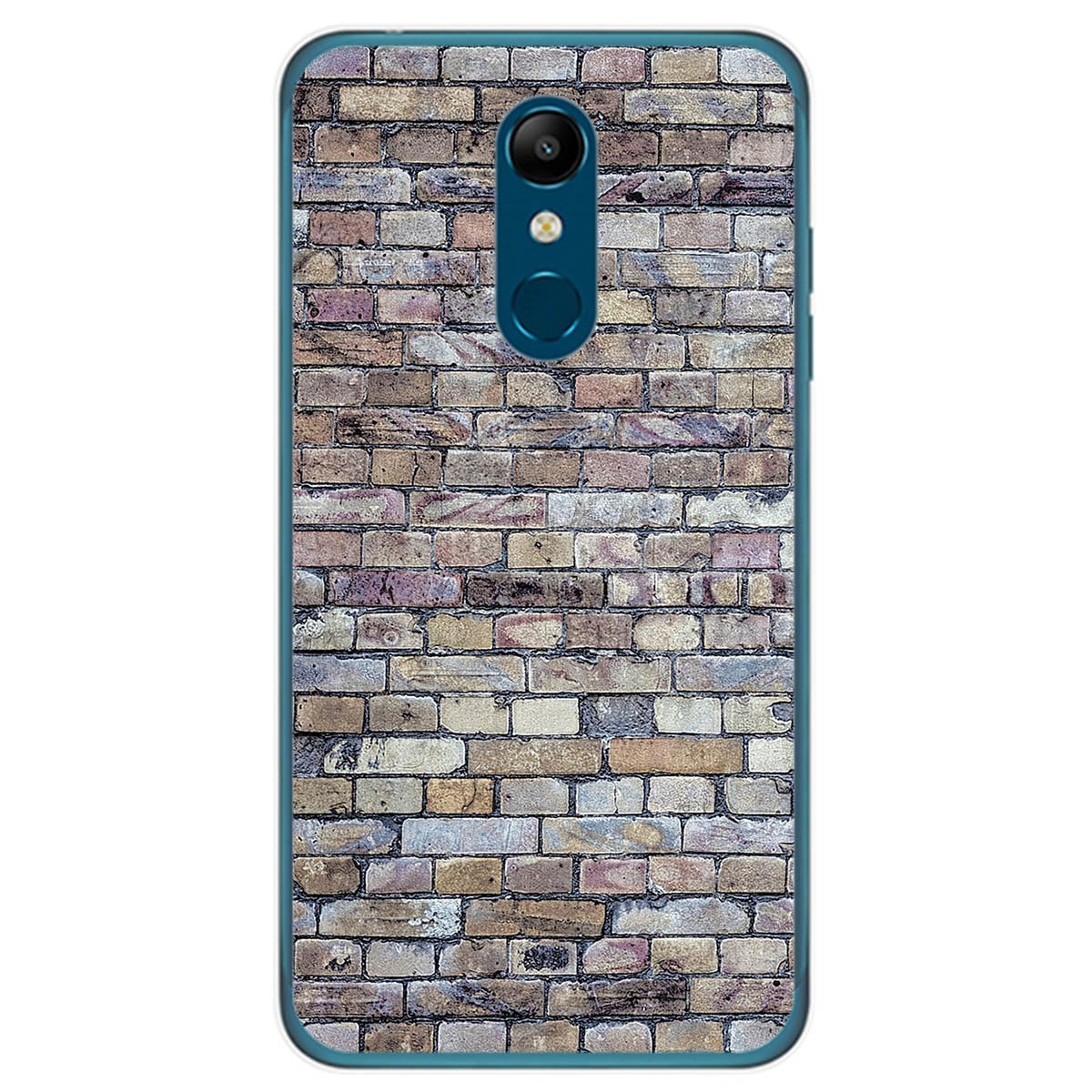 Funda Gel Tpu para Lg K11 diseño Ladrillo 02 Dibujos